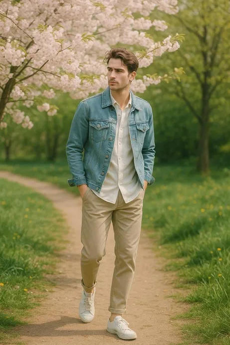 استایل بهاری مردانه - تیپ مناسب هر فصل