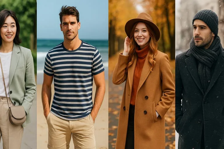 چطور برای هر فصل استایل مناسب انتخاب کنیم؟ [بهار، تابستان، پاییز و زمستان]